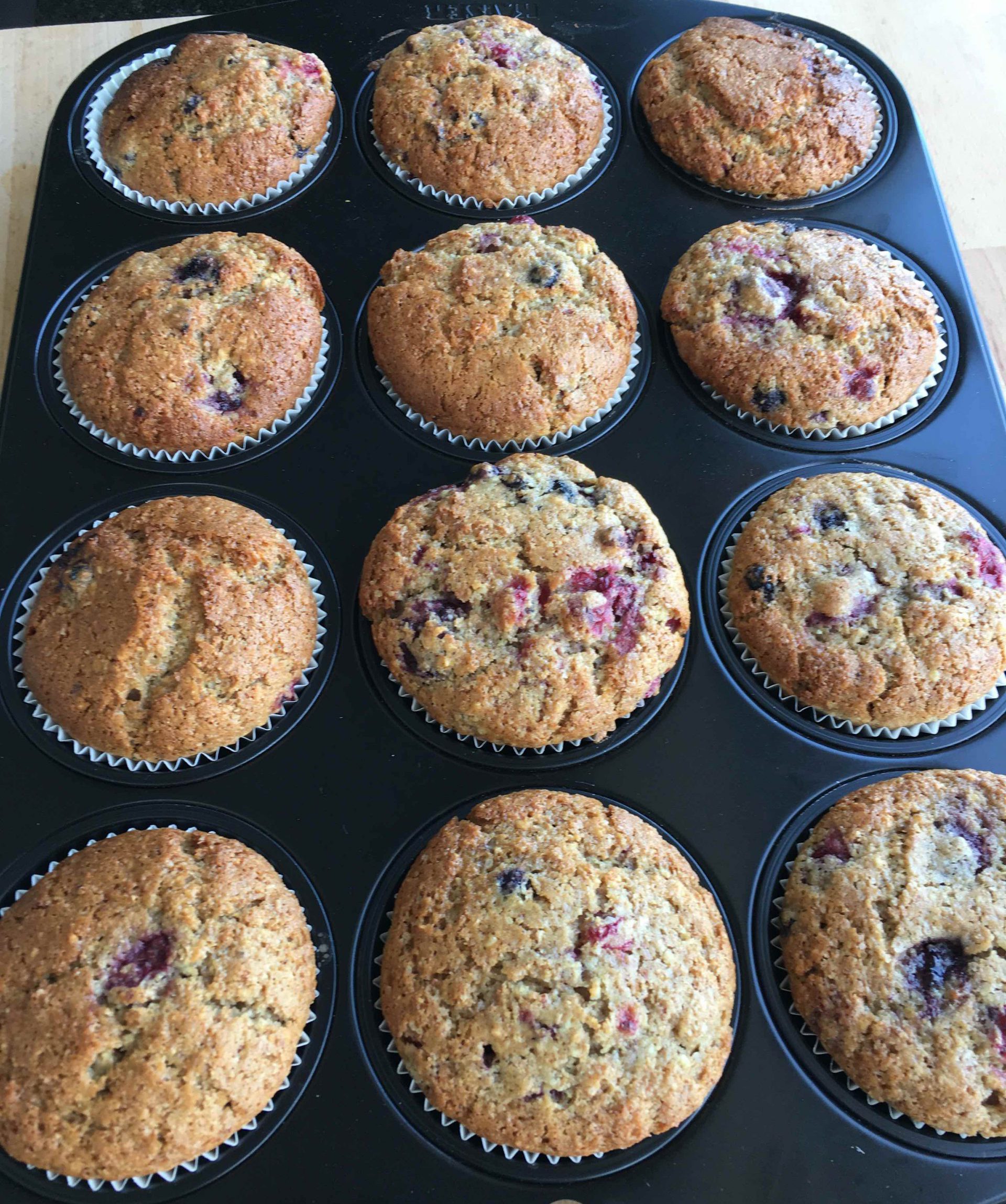 Vollkorn-Beeren-Muffins – Vegane Rezepte leicht gemacht