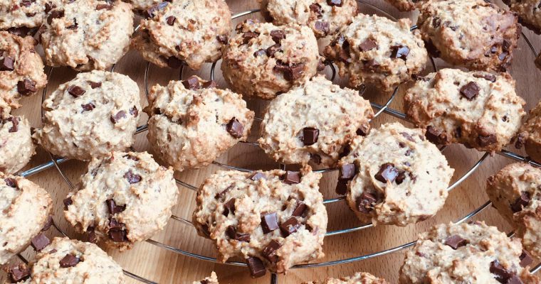 Schokokekse (mit wenig Zucker)